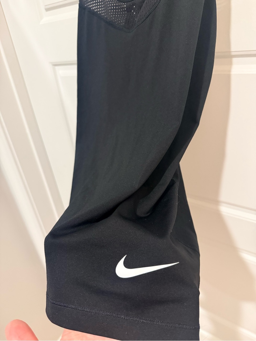 Nike Black Mesh Racerback Performance Tank - Picture 3 of 4
